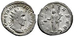 Roman Imperial Trajan Decius. Antoninianus. 249-251 d.C. Rome. (Ric-IV 28b). (Rsc-105). Anv.: IMP C M Q TRAIANVS DECIVS AVG. Radiate, draped and cuirassed bust to right. Rev.: VBERITAS AVG, Uberitas s