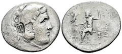 Greek Coins Lykia. Phaselis. Tetradrachm. CY 8 o 18 = 211/10 o 201/200 BC. In the name and types of Alexander III of Macedon. (Price-2843). (DCA-315). Anv.: Head of Herakles right, wearing lion skin h