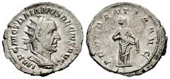 Roman Imperial Trajan Decius. Antoninianus. 249-251 AD. Rome. (Ric-IV 10b). (Rsc-2). Anv.: IMP C M Q TRAIANVS DECIVS AVG, radiate, draped and cuirassed bust to right. Rev.: ABVNDANTIA AVG, Abundantia 
