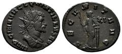 Roman Imperial Quintillus. Antoninianus. 270 AD. Rome. (Ric-31). (Cohen-63). Anv.: IMP C M AVR CL QVINTILLVS AVG. Radiate, draped and cuirassed bust of Quintillus to right. Rev.: SECVRIT AVG. Securita