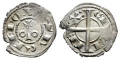 Corona de Aragón. Alfonso I (1162-1196). Óbolo. Barcelona. (Cru C.G-2101). (Cru V.S-297). Ve. 0,42 g. Escasa. Ex Áureo 314 (19/09/2018), lote 2499. MBC+. Est...60,00. English description: The Crown of