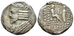 Greek Coins / Grecia Antigua Imperio Parto. Vardanes I. Tetradracma-Tetradrachm. 38-46 d.C. (Sunrise-413). 13,76 g. BC+. Est...50,00.
