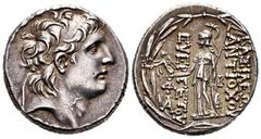Greek Coins / Grecia Antigua Imperio Seleucida. Antioco VII. Tetradracma. 138-129 a.C. (Gc-7092). (Pozzi-3001). Ag. 16,74 g. EBC-. Est...300,00. // ENGLISH: Seleukid Kingdom. Antiochos VII. Tetradracm