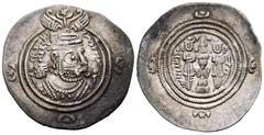 Greek coins / Grecia Antigua Imperio Sasánida. Cosroe II. Dracma. 591-628 d.C. Ag. 4,01 g. MBC+. Est...35,00. English: Cosroe II. Dracma. 591-628 d.C. Ag. 4,01 g. Choice VF. Est...35,00.