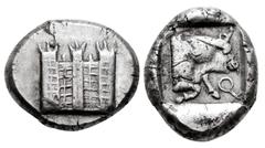 Greek Coins / Grecia Antigua Cilicia. Tarsos. Estátera. 455-400 a.C. (BMC-no cita). (SNG von Aulock-no cita). (SNG Copenhagen-no cita). (SNG France-no cita). (SNG Levante-no cita). (CNG-109, 190 - Asi