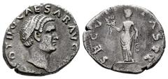 Roman Imperial / Imperio Romano Otho. Denarius. 69 d.C. Rome. (Ric-8). (Bmc-18). (C-17). Anv.: IMP M OTHO CAESAR AVG TR P. Head to right. Rev.: SECVRITAS P R. Securitas standing with head to the left,