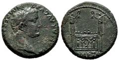 Roman Imperial Tiberius. Unit. 12 AD. Lugdunum. (Ric-245). (Ch-37). Rev.: ROM. ET AVG. Altar. Ae. 11,36 g. Almost VF/VF. Est...150,00. SPANISH DESCRIPTION: Tiberio. As. 12 d.C. Lugdunum. (Ric-245). (C