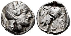 Greek Coins Attica. Athens. Tetradrachm. 454-404 BC. (Gc-2526 similar). (Sng Cop-31 similar). 16,99 g. Fourée. VF. Est...100,00. SPANISH DESCRIPTION: Attica. Atenas. Tetradracma. 454-404. (Gc-2526 sim