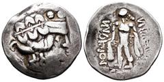 Greek Coins Celtas del Danubio. Tetradrachm. Ag. 13,74 g. Imitating Thasos. F. Est...60,00. SPANISH DESCRIPTION: Celtas del Danubio. Tetradracma. Ag. 13,74 g. Imitación de Thasos. BC. Est...60,00.