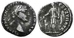 Roman Imperial Trajan. Dracma. 98-117 AD. Rome. (Sng Ans-1153). Rev.: Arabia camel at his feet. Ag. 2,88 g. F/Choice F. Est...40,00. SPANISH DESCRIPTION: Trajano. Dracma. 98-117 d.C. Roma. (Sng Ans-11