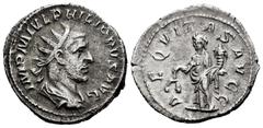 Roman Imperial Philip I. Antoninianus. 245-247 AD. Rome. (Spink-8918). (Ric-27b). (Seaby-9). Rev.: AEQVITAS AVGG. Ag. 3,37 g. Almost VF. Est...25,00. SPANISH DESCRIPTION: Filipo I. Antoniniano. 245-24