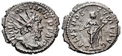 Roman Imperial Postumus. Antoninianus. 265-268 AD. Cologne. (Spink-10989). (Ric-328). (Seaby-350). Rev.: SALVS POSTVMI AVG, Salus standing to right, holding serpent. Ag. 3,13 g. Choice VF. Est...60,00