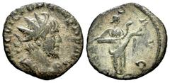 Roman Imperial Vetranius. Antoninianus. 269-271 AD. Cologne. (Ric-122). Ae. 2,62 g. Almost VF. Est...25,00. SPANISH DESCRIPTION: Vetranio. Antoniniano. 269-271 d.C. Colonia. (Ric-122). Ae. 2,62 g. MBC