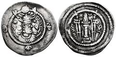 Greek Coins Sassanid Empire. Kavadh I. Drachm. 488-531 AD. (Göbl-189). Ag. 4,01 g. VF. Est...30,00. SPANISH DESCRIPTION: Imperio Sasánida. Kavadh I. Dracma. 488-531. (Göbl-189). Ag. 4,01 g. MBC. Est..