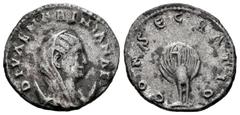 Roman Imperial Diva Mariniana. Antoninianus. 253-254 AD. Rome. (Spink-10067). (Ric-3). (Seaby-2). Rev.: CONSECRATIO. Peacock . Ag. 2,83 g. VF. Est...110,00. SPANISH DESCRIPTION: Diva Mariniana. Antoni