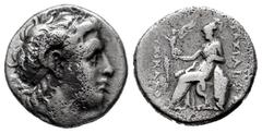 Greek Coins Kingdom of Thrace. Lysimachos. Drachm. 305-281 BC. (Müller-85 var). Rev.: BAΣΙΛΕΩΣ / ΛYΣIMAXOY. Athena Nikephoros seated to left. Ag. 4,02 g. Almost VF/Choice F. Est...65,00. Spanish Descr