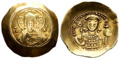 Byzantine Empire Michael VII Ducas. Histamenon nomisma. (1071-1078). Constantinople. (Doc-2e). Au. 4,28 g. Almost VF/Choice VF. Est...350,00. Spanish Description: Michael VII Ducas. Histamenon Nomisma