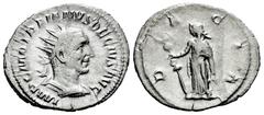 Roman Imperial Trajan Decius. Antoninianus. 249-251 AD. Rome. (Ric-IV 12b). (Rsc-16). Anv.: IMP C M Q TRAIANVS DECIVS AVG, radiate, draped and cuirassed bust to right. Rev.: DACIA, Dacia standing to l