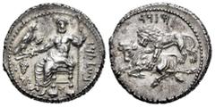 Greek Coins Cilicia. Tarsus. Estátera. 360-334 BC. (Sng París-335). (Sng Levante-106 var). Anv.: Baal of Tarsus enthroned and facing left, holding in the left hand a long sceptre; in the right hand a 