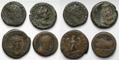 Ancient Coins Roman Empire, tetradrachms, lot (4pcs) Grade: +/F-ANCIENT COINS ROMAN EMPIRE