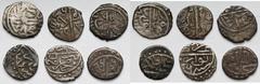 World Coins and Medals Ottoman Empire, Akce, lot (6pcs) Grade: +/VF-WORLD COINS - ASIA TURKEY, TURKEI