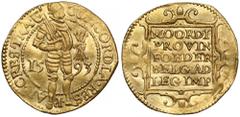 NETHERLAND'S GOLD | THE GRAIN COLLECTION Netherlands, Ducat 1593 - UtrechtAn early emission of the ducats of the province of Utrecht. At the end of the obverse legend, the inscription TRA referring to