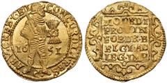NETHERLAND'S GOLD | THE GRAIN COLLECTION Netherlands, Ducat 1651 - Gelderland, HarderwijkProbably one of only two dates of ducats minted under the mintmaster Gerrit Sluysken, who held this office in t