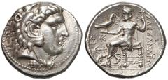 ANCIENT COINS Syria, Seleukos I Nikator (312-281pne) Tetradrachma Ekbatana Syria, Seleukos I Nikator / Alexander the Great (312-281pne) Tetradrachma Ekbatana, Efektowna, klasyczna tetradrachma. Mennic