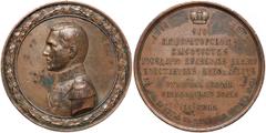 World coins Russia, Alexander II, Medal Grand Duke Konstantin Nikolayevich of Russia (1856) Rosja, Aleksander II, Medal Konstanty Mikołajewicz Romanow (1856) Medal wybity dla upamiętnienia admirała fl
