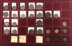 Ancient Coins Roman Empire, lot of twenty-six (26) AE issues, III - IV century A.D. Cesarstwo Rzymskie, zestaw 26 monet brązowych, III - IV wiek n.e. (26) Lot of twenty-six (26) AE issues. Includes: (