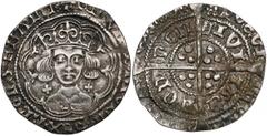 Medieval Foreign Coins Anglia, Edward IV (1461-1483), Groat Londyn Lakierowane. Srebro, średnica 24.5 mm, waga 2.10 g Grade: VF+ MEDIEVAL, MITTELALTER ENGLAND