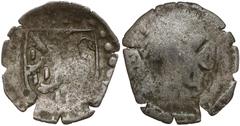 Medieval Deutschland, Nassau-Weilburg, Albert (1559-1593) Pfennig Niemcy, Hesja, Nassau-Weilburg, Fenig Panowanie: Albert (1559-1593). Srebro, średnica 12.5-13 mm, waga 0.19 g Grade: VF MEDIEVAL, MITT