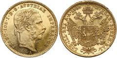 World Gold Coins Austria, Franz Joseph I, Ducat 1868-A, Vienna Austria, Franciszek Józef I, Dukat 1868-A, Wiedeń Złoto (Au.986), średnica 20 mm, waga 3.47 g Reference: Krause KM# 2266 Grade: XF