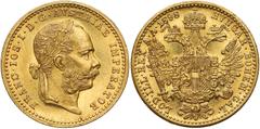 World Gold Coins Austria, Franz Joseph I, Ducat 1898 Austria, Franciszek Józef I, Dukat 1898 Złoto, średnica 19.9 mm, waga 3.48 g Reference: Krause KM# 2267 Grade: XF
