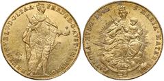 World Gold Coins Hungary, Ferdinand I, Ducat 1842 Węgry, Ferdynand I, Dukat 1842 Złoto (Au.986), średnica 21 mm, waga 3.47 g Reference: Krause KM# 425 Grade: VF+ Hungary / Ungarn