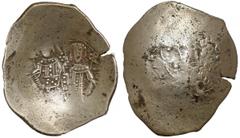 Ancient coins Bizancjum, Aspron Trachy, Srebro/ElektronSrebro/Elektron, srednica 23,7-27,6 mm, waga 3,37 g. Grade: VF/VF-ANCIENT COINS BYZANTIUM