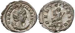 Ancient Coins Herennia Etruscilla (250-251 BC) AR Antoninian, Rome Herennia Etruscilla (250-251 BC) AR Antoninian, Rome Awers: Popiersie cesarzowej w diademie i draperii w prawo, w otoku legenda: HER 