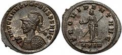 Ancient Coins Probus (276-282) Antoninian, Siscia Probus (276-282) Antoninian, Siscia Obverse: IMP C M AVR PROBVS P F AVG Radiate, cuirassed and helmeted bust left, holding spear and shield. Reverse: 