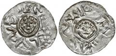 Medieval Poland Bolesław III Krzywousty, Denar Wrocław (przed 1107) Bolesław III Krzywousty, Denar Wrocław (przed 1107) Menniczy stan. Jedna z najstarszych monet wrocławskich - denar Bolesława Władysł