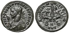 Ancient Coins Probus (276-282 AD) Antoninian, SisciaSol was the favorite and most frequently depicted God of the Roman pantheon in Probus' coinage. There are numerous variants of reverses with Sol; ho