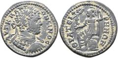 Roman Provincial LYDIA. Thyateira. Caracalla, 198-217. Diassarion (Bronze, 26 mm, 8.27 g, 12 h). AYT K M ANTΩNЄΙΝOC Laureate and cuirassed bust of Caracalla to right, seen from behind. Rev. ΘYATЄIPHNΩ