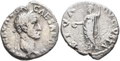 Roman Imperial Galba, 68-69. Denarius (Silver, 18 mm, 2.86 g, 6 h), Rome, circa July 68-January 69. IMP SER GALBA CAESAR AVG Laureate and draped bust of Galba to right. Rev. DIVA AVGVSTA Livia standin