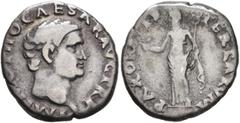 Roman Imperial Otho, 69. Denarius (Silver, 17 mm, 3.24 g, 6 h), Rome, 15 January-16 April 69. IMP M OTHO CAESAR AVG TR P Bare head of Otho to right. Rev. PAX ORBIS TERRARVM Pax standing front, head to