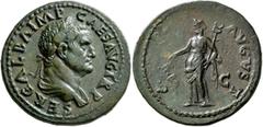 The Aes Augustorum Collection Galba, 68-69. Dupondius (Orichalcum, 30 mm, 14.38 g, 7 h), Rome, circa June-August 68. SER GALBA IMP CAES AVG TR P Laureate and draped bust of Galba to right. Rev. P[A]X 