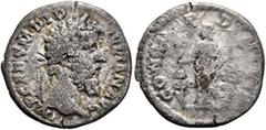 Roman Imperial Didius Julianus, 193. Denarius (Silver, 18 mm, 2.48 g, 7 h), Rome. IMP CAES M DID IVLIAN AVG Laureate head of Didius Julianus to right. Rev. CONCORD MILIT Concordia standing front, head