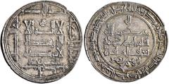 Early Medieval & Islamic ISLAMIC, Persia (Pre-Seljuq). Qarakhanids (Western). Ibrahim ibn Nasr. Dirham (Silver, 27 mm, 3.27 g), Samarqand, AH 433 = 1041/2. Citing the ʿAbbasid caliph al-Qaʾim bi-amr A