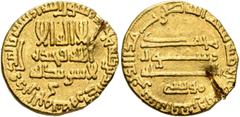 Early Medieval & Islamic ISLAMIC, 'Abbasid Caliphate. temp. Al-Rashid, AH 170-193 / AD 786-809. Dinar (Gold, 18 mm, 3.93 g, 5 h), [Misr], AH 172 = 788/9. ‘lā ilāha illā / Allāh waḥdahū / lā sharīka la