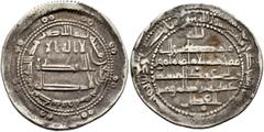 Early Medieval & Islamic ISLAMIC, 'Abbasid Caliphate. temp. Al-Amin, AH 193-198 / AD 809-813. Dirham (Silver, 24 mm, 2.85 g, 9 h), Herat, AH 195 = 810/1. ‘lā ilāha illā / Allāh waḥdahū / lā sharīka la