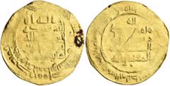 Early Medieval & Islamic ISLAMIC, 'Abbasid Caliphate. Al-Muqtadir, third reign, AH 317-320 / AD 929-932. Dinar (Gold, 25 mm, 3.66 g, 5 h), Filastin, AH 317 = 929/30. Citing his son and heir Abu’l-ʿAbb