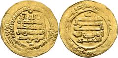 Early Medieval & Islamic ISLAMIC, Egypt & Syria (Pre-Fatimid). Ikhshidids. Muhammad al-Ikhshid, AH 323-334 / AD 935-946. Dinar (Gold, 22 mm, 4.43 g, 9 h), Filastin, AH 331 = 942/3. Citing the ʿAbbasid